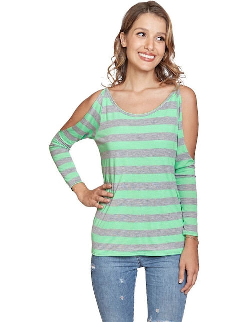 Blusa Beatriz Meade manga larga para mujer