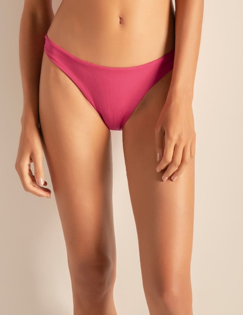 Panty bikini Touche cintura baja para mujer