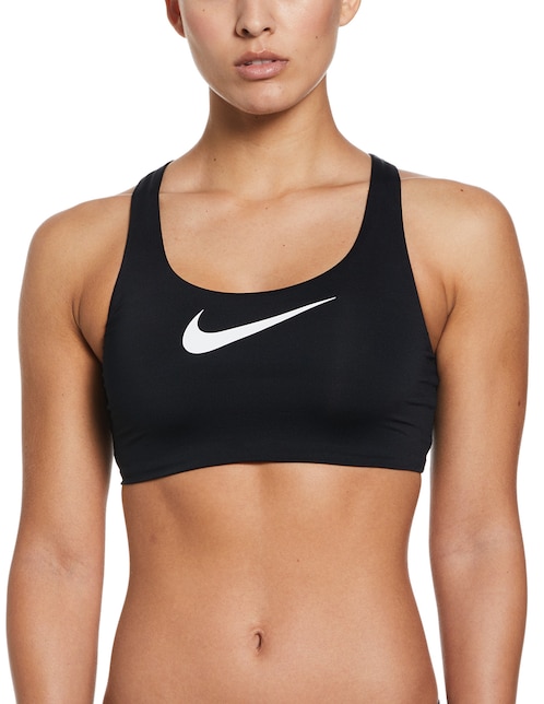 Top bikini Nike sin copas para mujer