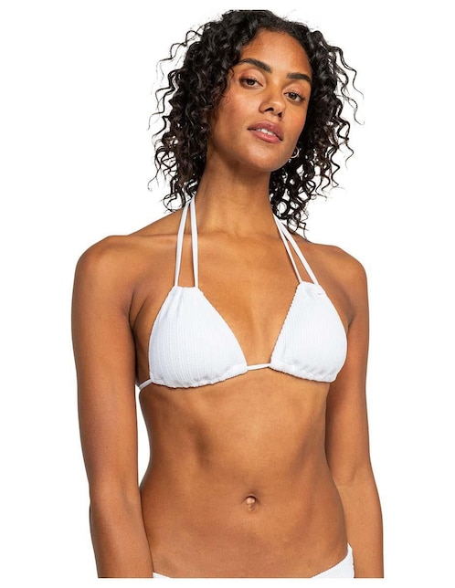 Top bikini Roxy con copa removible para mujer