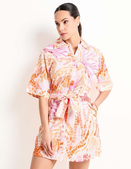 Vestido mini playa para mujer 1