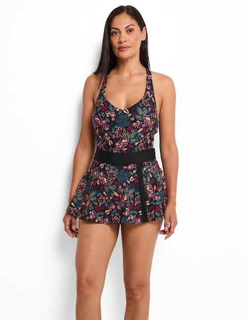 Top bikini Lieb estampado floral para mujer