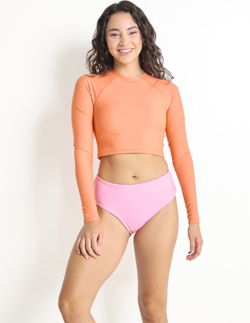 Bikini That's It estampado a cuadros a la cadera para mujer