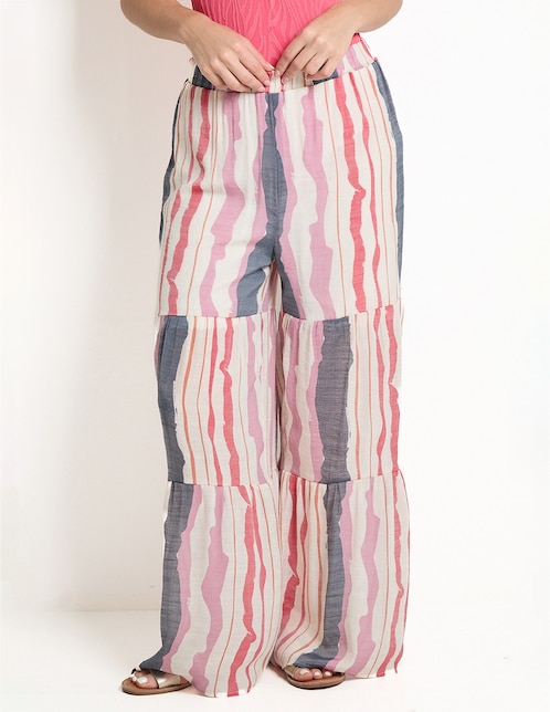 Pantalón relaxed straight para mujer