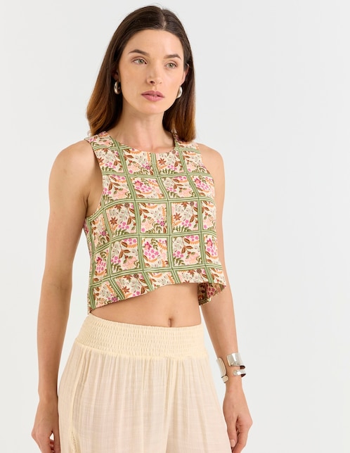 Top cuello redondo 1