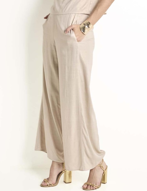 Pantalón relaxed amplio para mujer 1