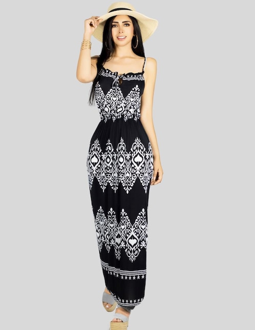 Vestido maxi casual para mujer