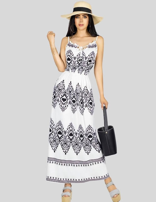 Vestido maxi casual para mujer