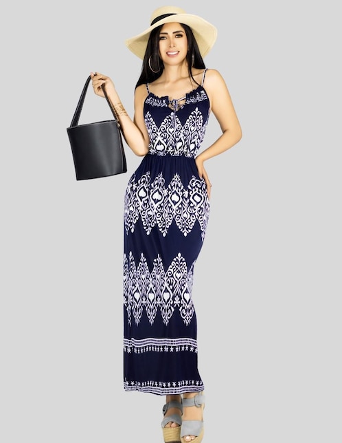 Vestido maxi casual para mujer Vestido maxi casual para mujer