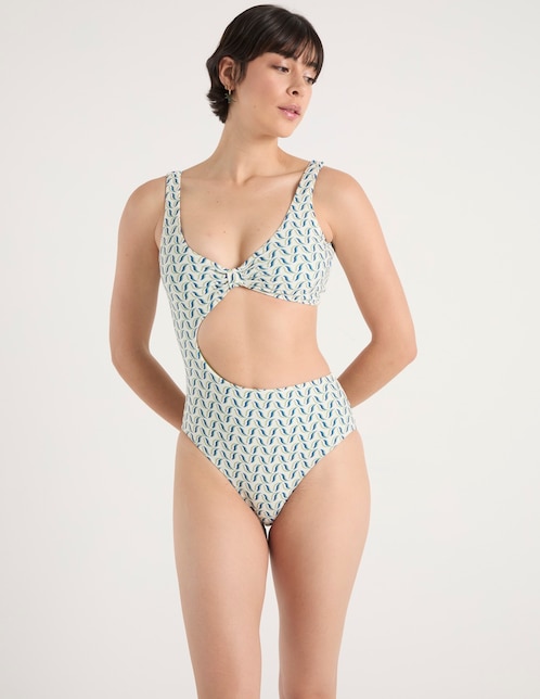 Traje de baño completo Map para mujer