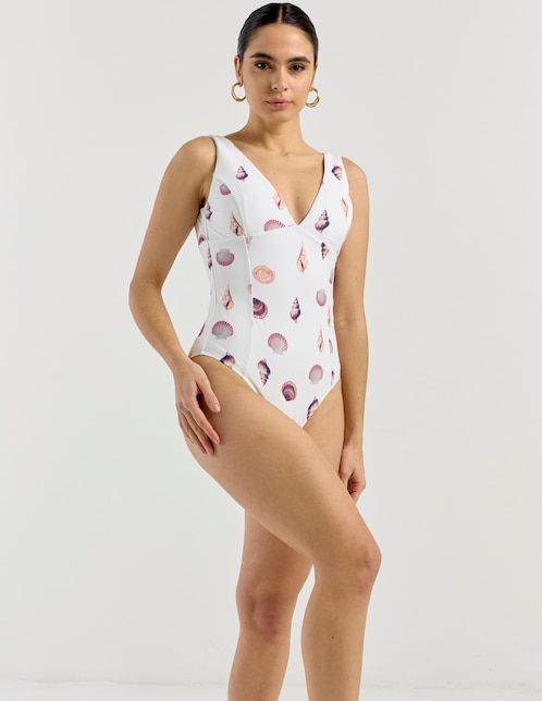 Traje de baño completo Map para mujer