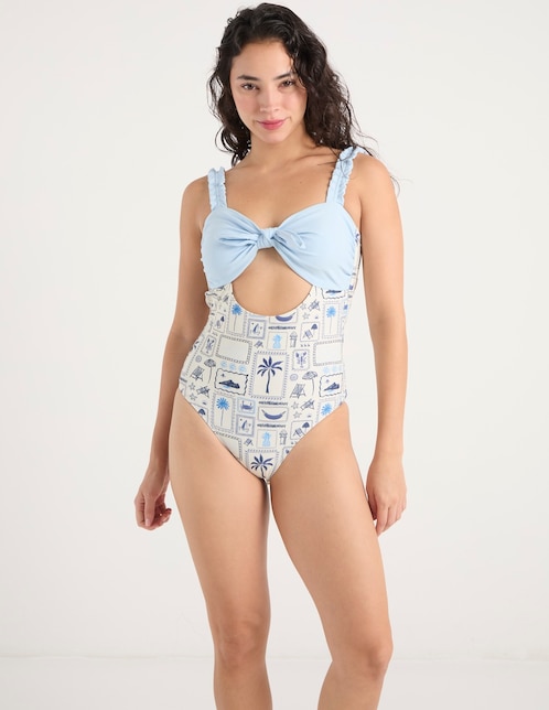 Traje de baño completo para mujer 1