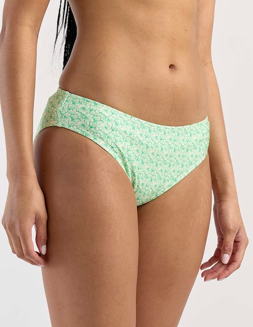 Bikini That's It estampado floral a la cadera para mujer