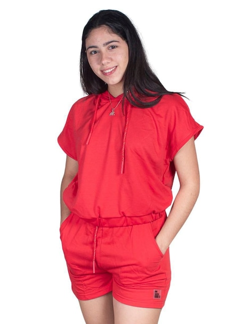 Conjunto casual de algodón para mujer 2 piezas 1