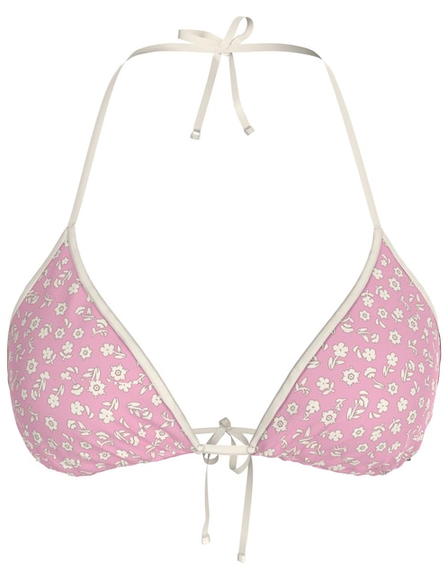 Top bikini estampado floral para mujer 1