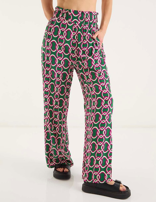 Salida de playa pantalón para mujer