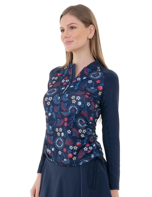 Wetshirt Fullsand estampado floral para mujer
