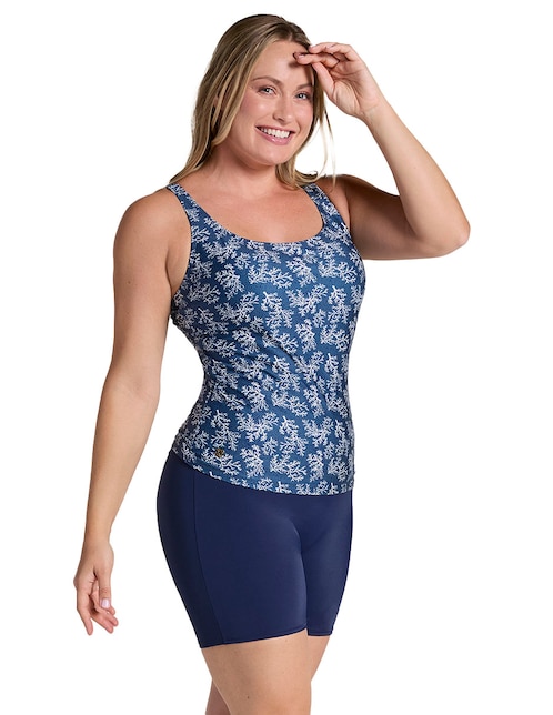 Conjunto tankini estampado floral para mujer 1