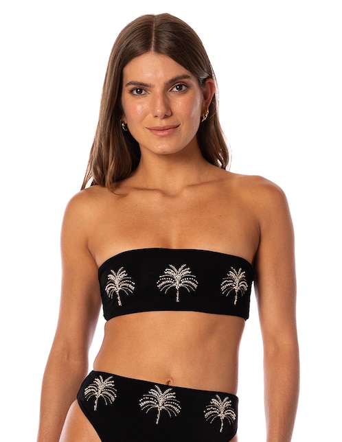 Top bikini Maaji con copas removibles para mujer