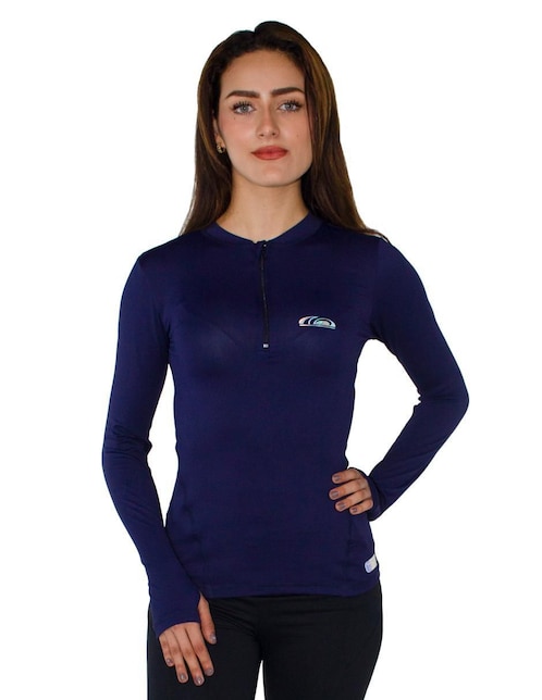 Wetshirt Skysoul estampado logo para mujer