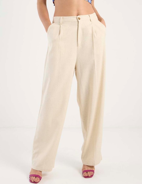 Pantalón straight para mujer