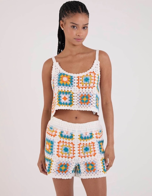 Short de algodón para mujer 1
