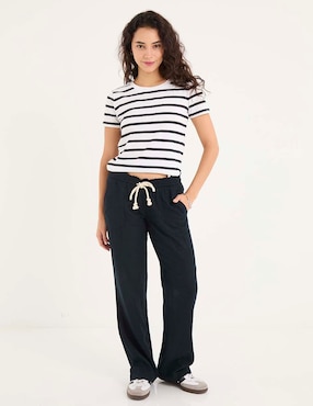 Pantalón easy pant Roxy wide leg para mujer