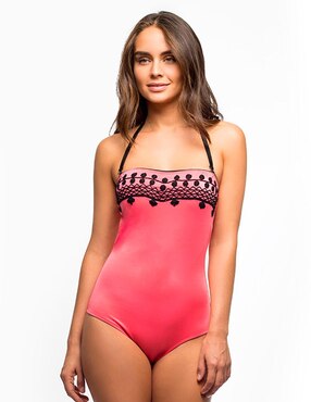 Popilush Traje De Baño De Dos Piezas Para Mujer, Con Control De Abdomen