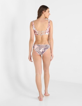 Bikini Maaji estampado animal print a la cadera para mujer