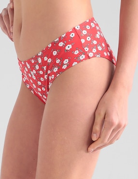 Bikini ETAM floral media cintura para mujer
