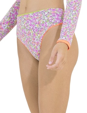 Bikini Maaji bloques de color cintura para mujer