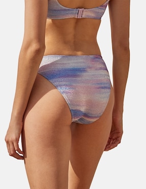 Bikini ETAM floral media cintura para mujer