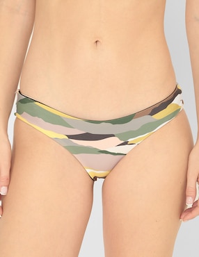 Bikini MAP Camuflaje Media Cintura Para Mujer