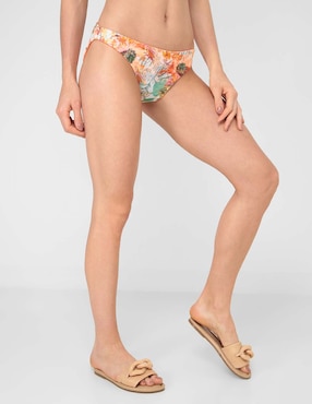Bikini MAP floral a la cadera para mujer