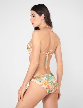 Bikini MAP floral a la cadera para mujer