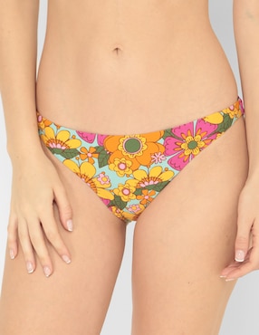 Bikini MAP Floral A La Cadera Para Mujer