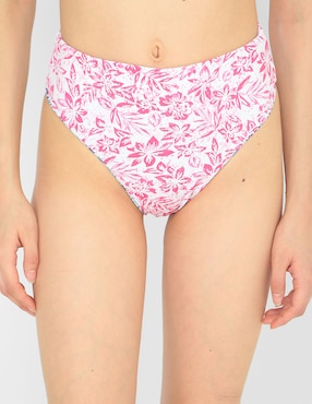 Bikini That's It floral media cintura para mujer