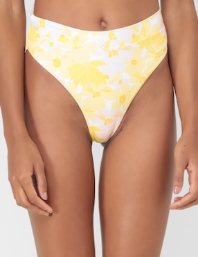 Bikini That's It Floral Corte Cintura Para Mujer