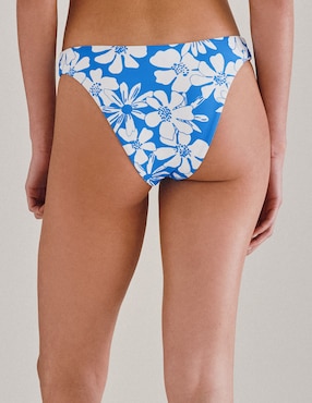 Bikini Palmacea floral a la cadera para mujer