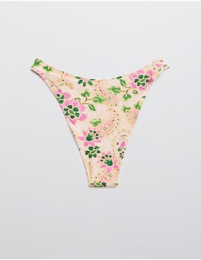Brasileña bikini Aerie floral cadera para mujer