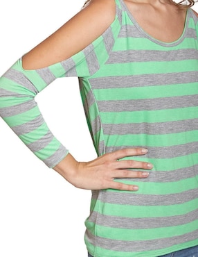 Blusa Beatriz Meade manga larga para mujer