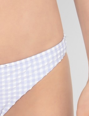 Bikini ETAM a cuadros a la cadera para mujer