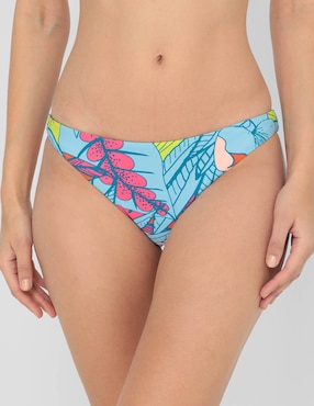 Bikini MAP Floral A La Cadera Para Mujer