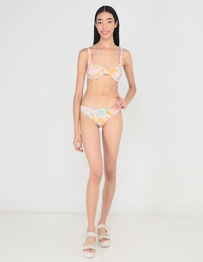 Bikini That's It estampado floral a la cintura para mujer