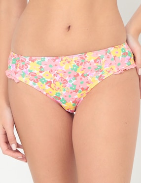 Bikini That's It Estampado Floral A La Cadera Para Mujer