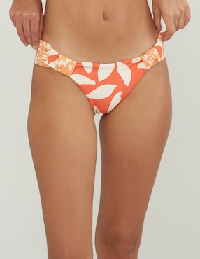 Bikini Palmacea Floral A La Cadera Para Mujer