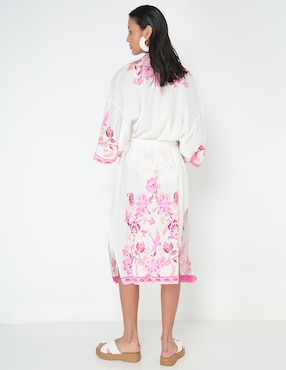 Salida de playa kimono Seafolly para mujer