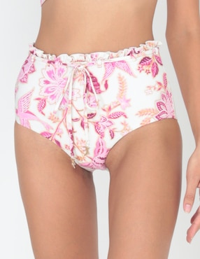 Hipster Bikini Seafolly Estampado Floral A La Cintura Para Mujer