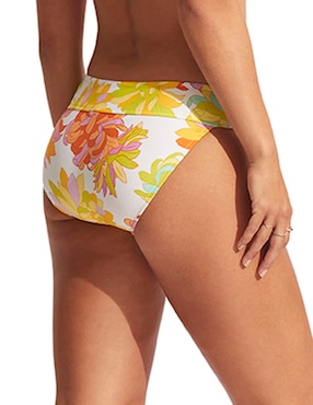 Bikini Seafolly estampado floral a la cadera para mujer
