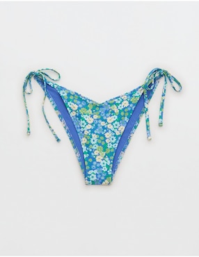 Brasileña Bikini Aerie Floral A La Cintura Para Mujer